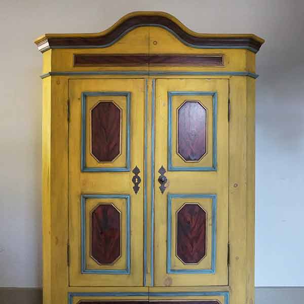 Handcrafted Replica of an Antique Austrian Armoire