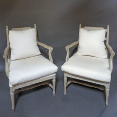 Pair of Gripsholm Style Armchairs